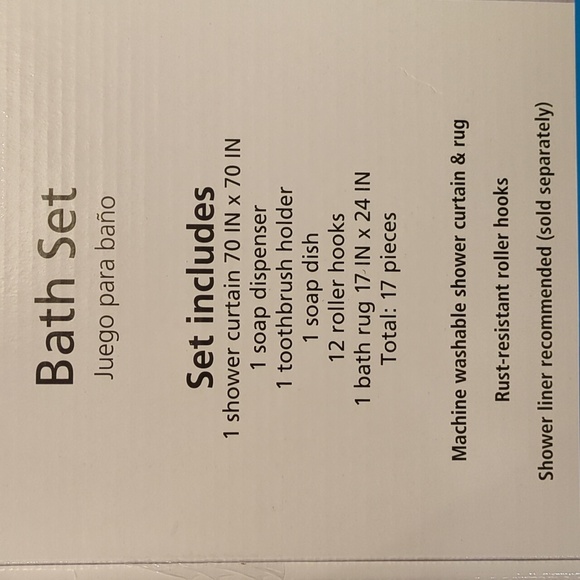 Bath Set, 17 Pieces by Mainstays - Picture 4 of 13